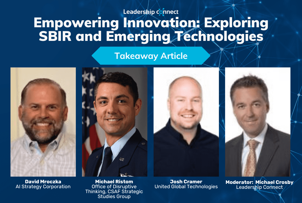 Best Practices: Exploring SBIR and Emerging Technologies
